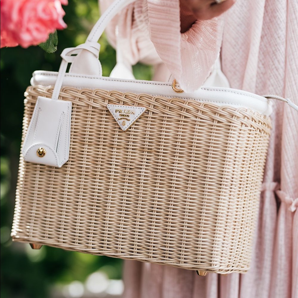 Prada Strawbag